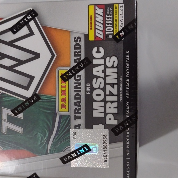 Panini Mosaic 2020-21 NBA Trading Cards New Sealed One Box - Picture 12 of 12
